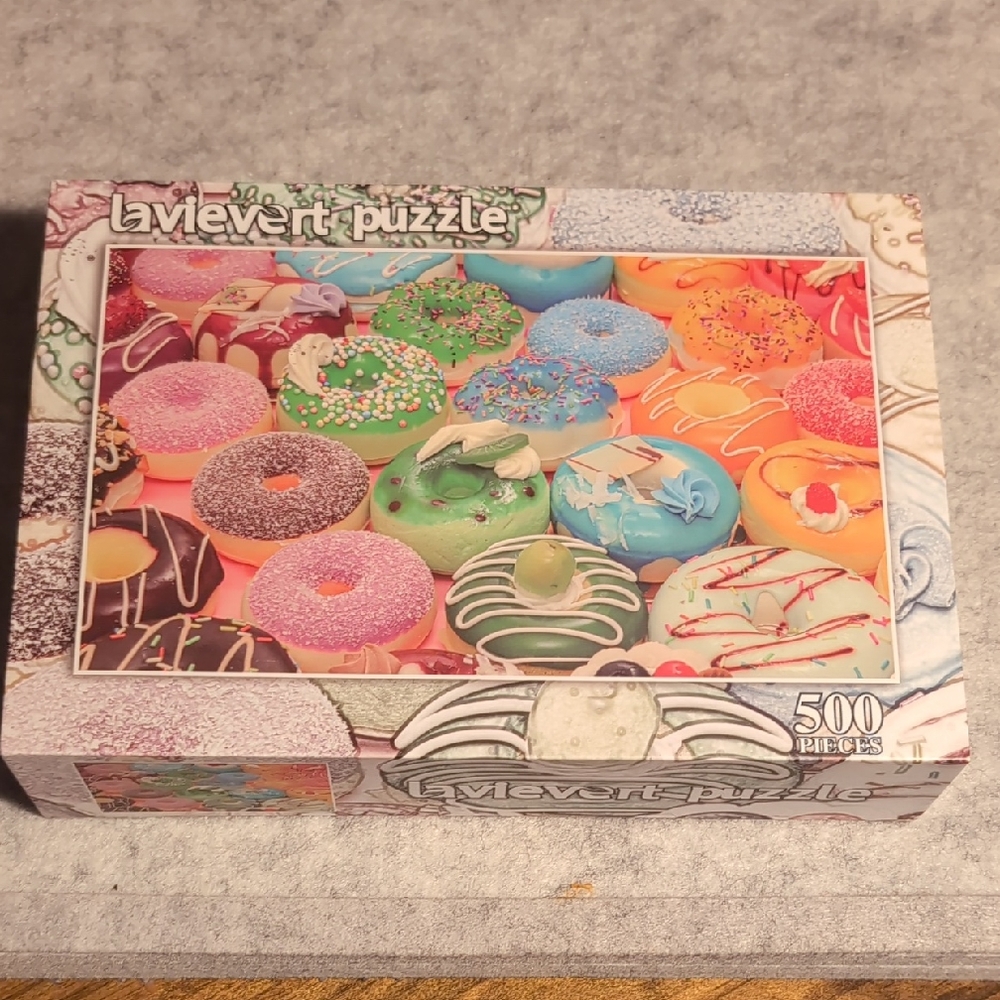 Lavievert Donut Puzzle 500 Pieces